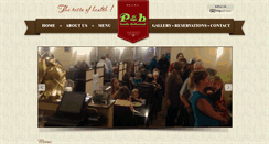 Desktop Screenshot of phfamilyrestaurant.com